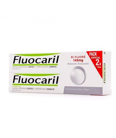 Duplo Fluocaril Bifluore Pasta Dental Blanqueante 2 x 75 ml