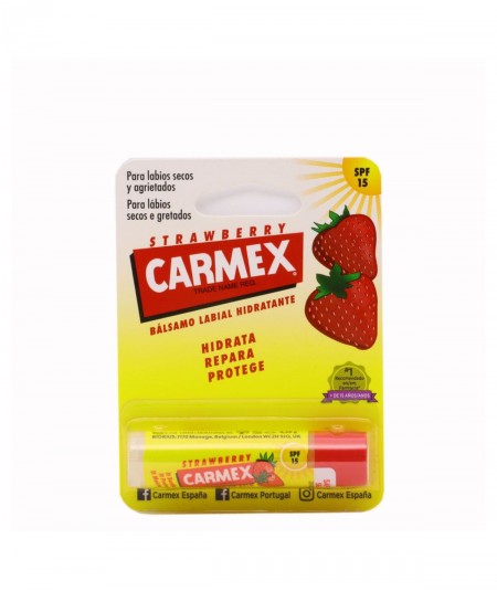 Carmex Strawberry Bálsamo Labial Hidratante Stick