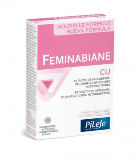 Pileje Feminabiane CU 30 Comprimidos Bicapa