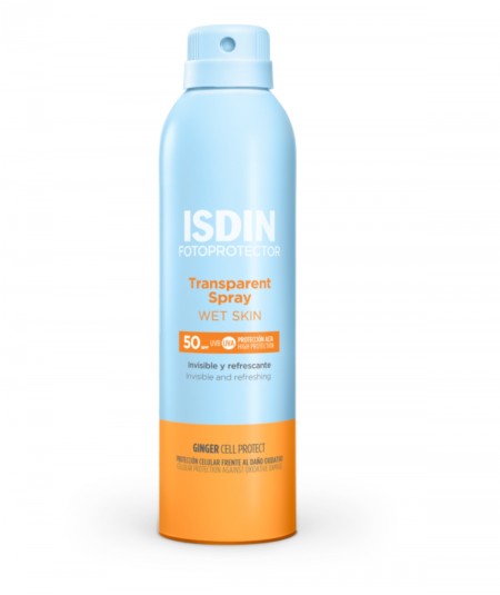 Isdin Fotoprotector Transparent Spray Wet Skin SPF50 250 ml