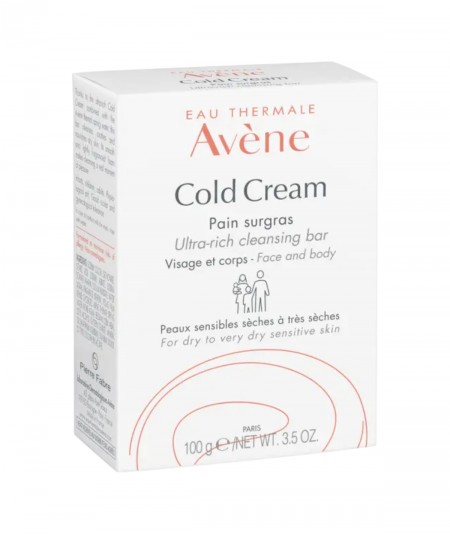 Avene Cold Cream Pan limpiador 100g