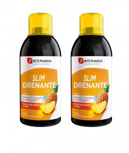 Forte Pharma Slim Drenante Piña 500 ml + 500 ml Gratis