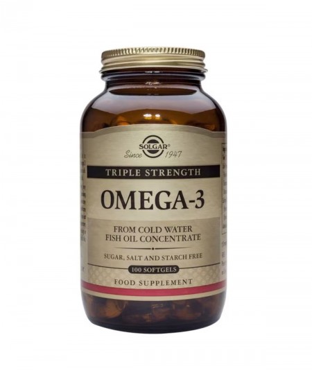 Solgar Omega-3 Fish Oil 100 Cápsulas