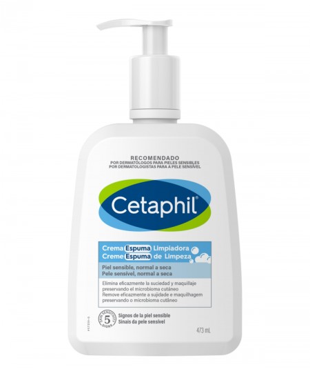 Cetaphil Crema Espuma Limpiadora 473 ml
