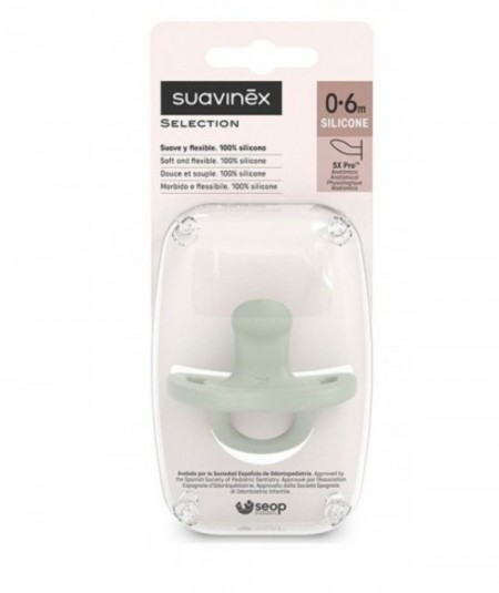 Suavinex Chupete Selection Silicona Sx Pro Anatomica 0-6M