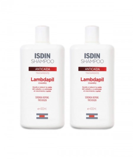 Isdin Lambdapil Champú Anticaída Duplo 2x400ml